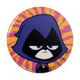 thumbnail image 1 of Teen Titans Go! Raven Pinback Button Pin, 1 of 5