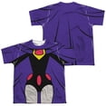 thumbnail image 1 of Teen Titans Go - Raven Uniform (Front/Back Print) - Youth Short Sleeve Shirt - X-Large, 1 of 2