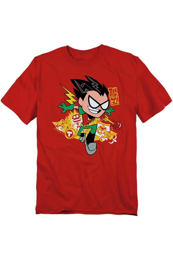Teen Titans Go T-Shirt Robin Unisex Graphic Tee For Men & Women