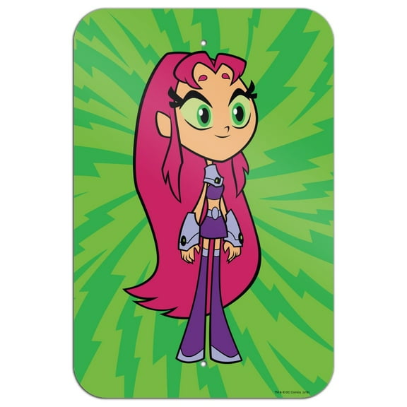 Teen Titans Go! Starfire Home Business Office Sign