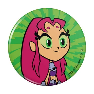 Teen Titans Go! Starfire Pinback Button Pin