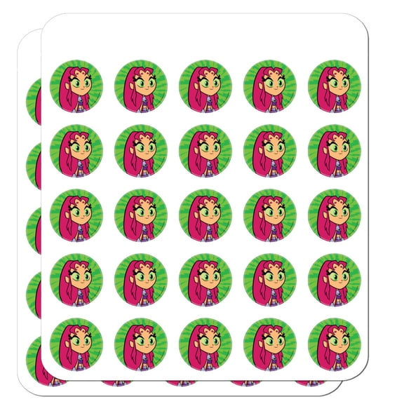 Teen Titans Go! Starfire Planner Calendar Scrapbooking Crafting Stickers