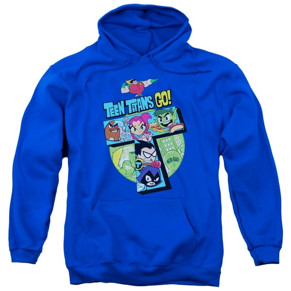 Teen Titans Go - T - Pull-Over Hoodie - Large