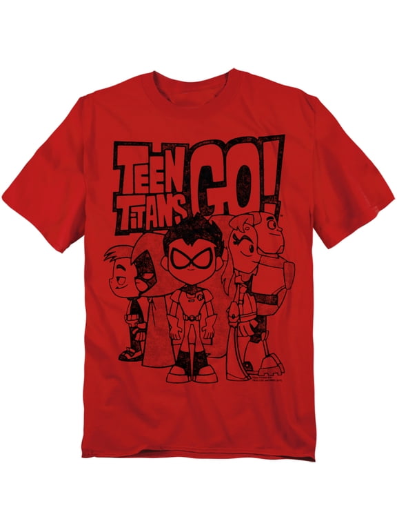 Teen Titans Go T-Shirt Team Up Unisex Graphic Tee For Men & Women