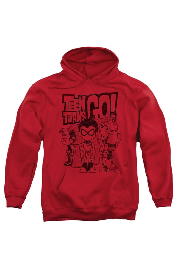 Teen Titans Go - Team Up - Pull-Over Hoodie - XXX-Large