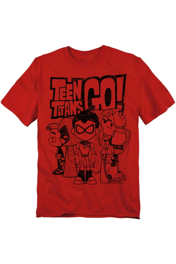 Teen Titans Go T-Shirt Team Up Unisex Graphic Tee For Men & Women