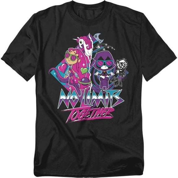 Teen Titans Go To The Movies T-Shirt No Limits Unisex Graphic Tee For Men & Women
