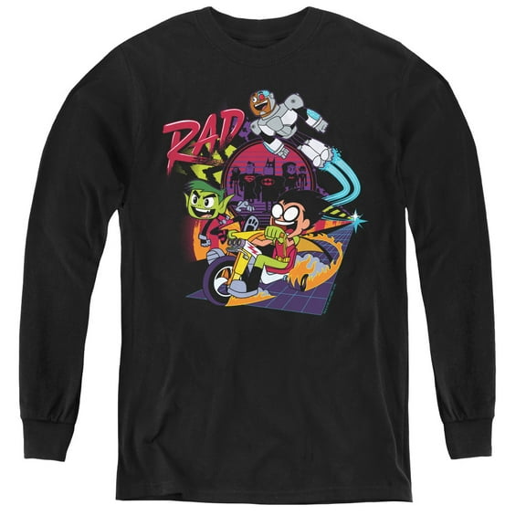Teen Titans Go To The Movies - Rad - Youth Long Sleeve Shirt - Medium
