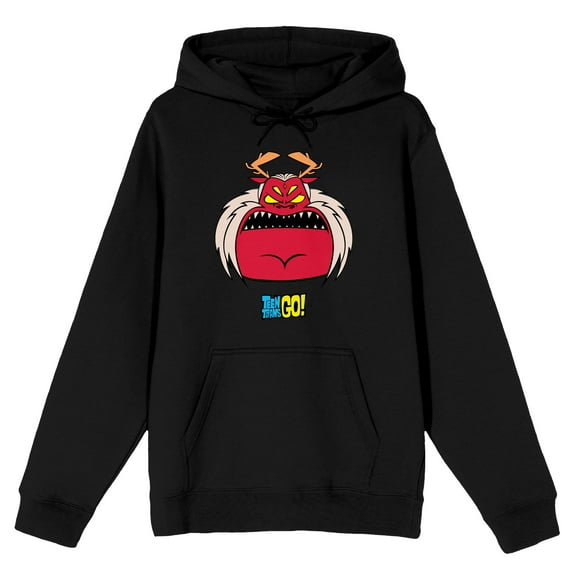 Teen Titans Go Trigon Men's Black Sweatshirt-XS