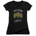 thumbnail image 1 of Teen Titans Go You Lift Junior Women's T-Shirt V-Neck Black, 1 of 2