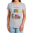 thumbnail image 1 of Teen Titans Go to The Movies Poster Women's T Shirt, Athletic Heather, Medium, 1 of 6