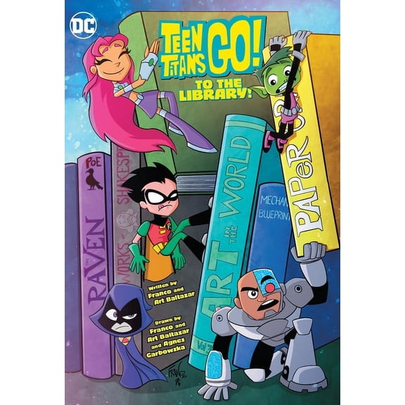 Teen Titans Go! to the Library!, (Paperback)