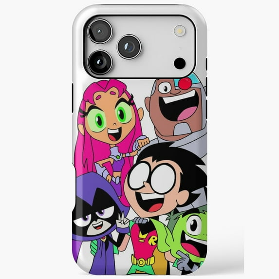 Teen Titans Group Picture iPhone Case 17 through 11 Pro Max