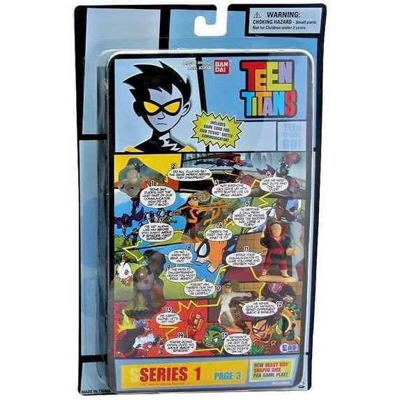 Teen Titans Series 1 Comic Book Heroes Page 3 Mini Figure