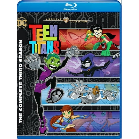 Teen Titans: The Complete Third Season (Blu-ray), Warner Archives, Kids & Family