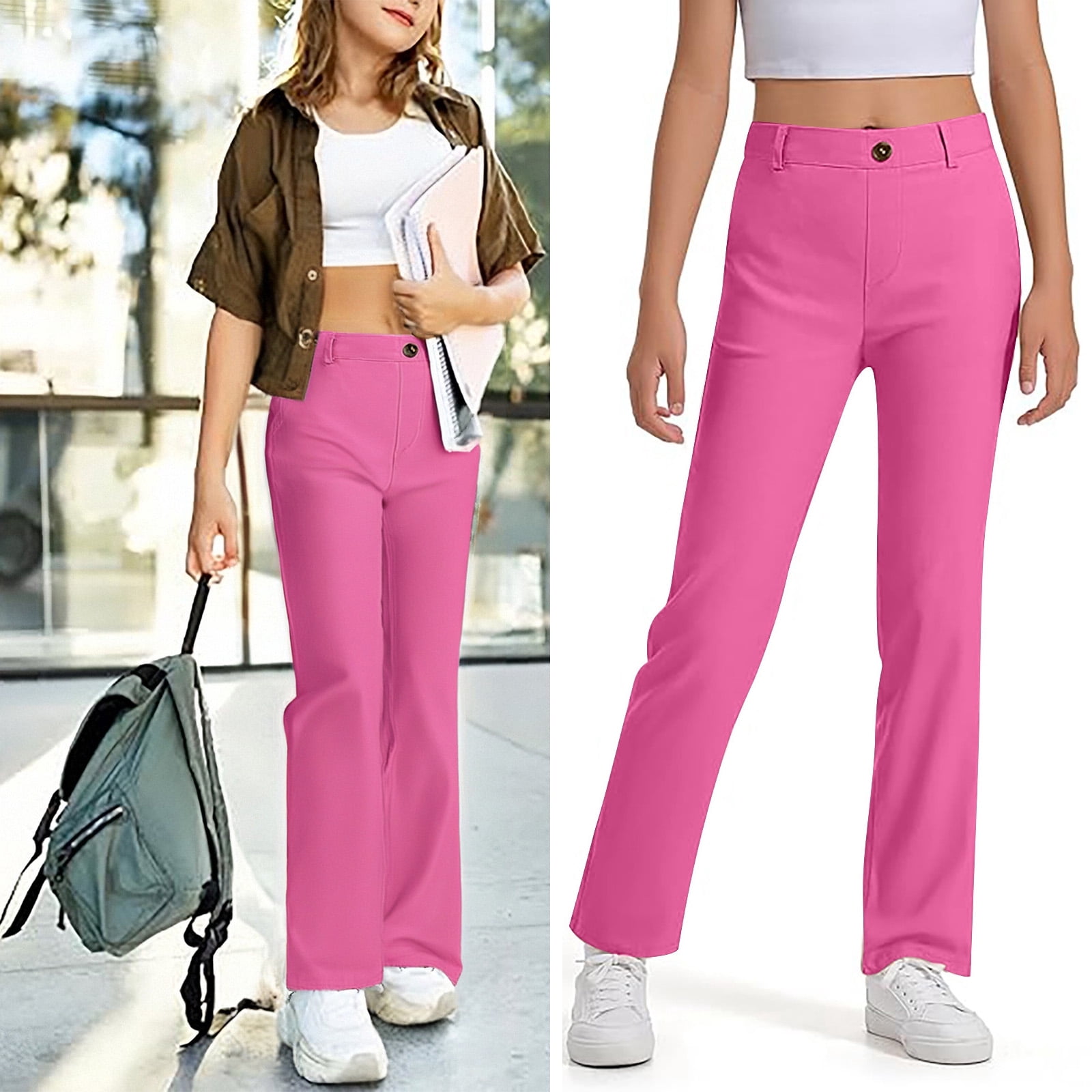 Teenage Stretchy Skinny Tils Pant Red main image 1