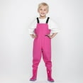 thumbnail image 1 of Teen Waders For Kids Youth Fishing Waders With Boots Waterproof Waders Dirty Proof Rain Bib Pant Portable 10-11 Years Cute&nbsp;Boy Girl&nbsp;Clothing, 1 of 4