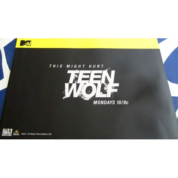 Teen Wolf 2013 Comic-Con 13x20 inch mini MTV promo poster