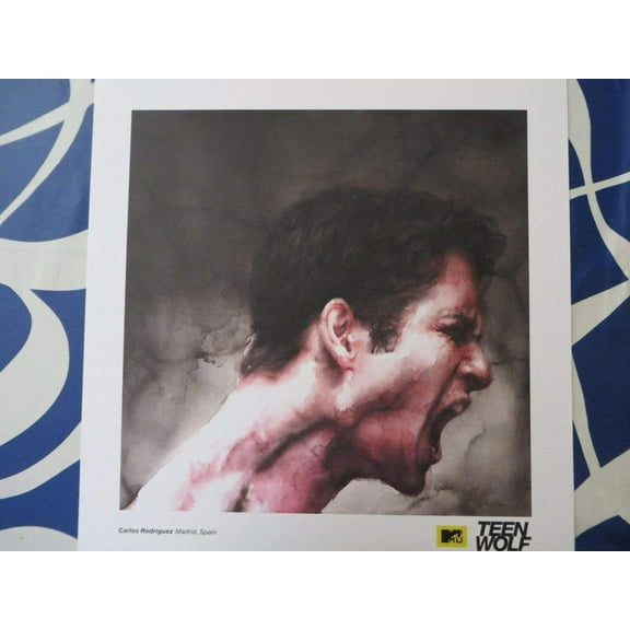 Teen Wolf 2015 Comic-Con artwork 18x18 lithograph or poster (Scott)