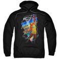 thumbnail image 1 of Teen Wolf Electric Wolf Adult Pullover Hoodie Sweatshirt Black, 1 of 1