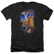Teen Wolf - Electric Wolf - Heather Short Sleeve Shirt - Large