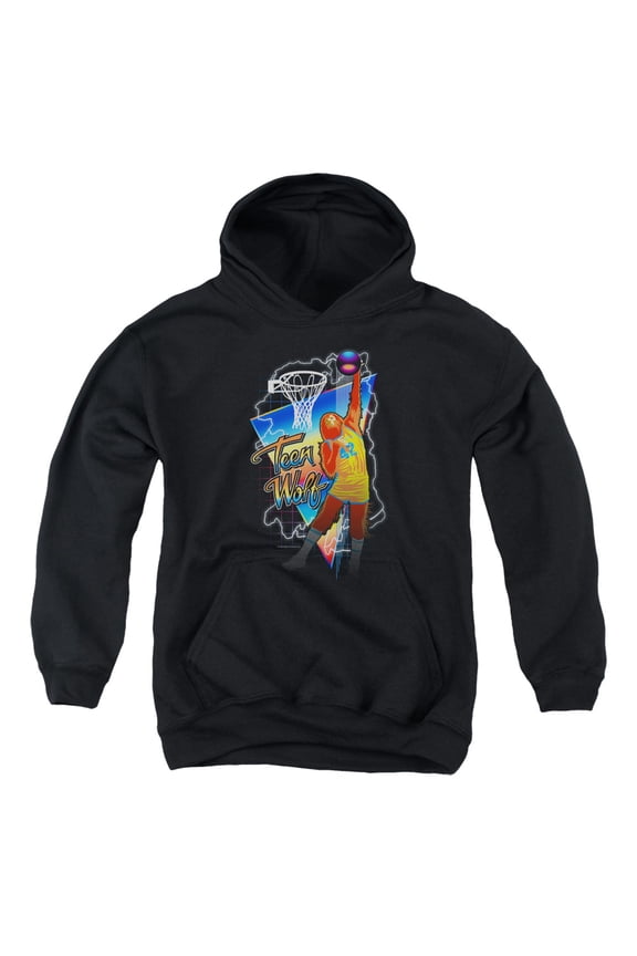 Teen Wolf - Electric Wolf - Youth Hooded Sweatshirt - Medium