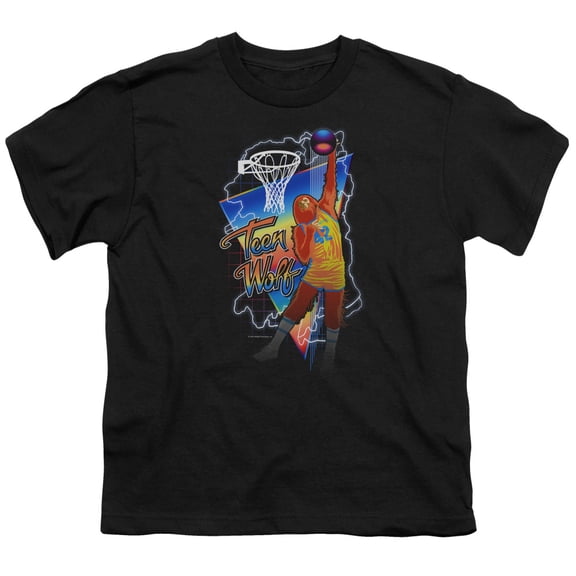 Teen Wolf - Electric Wolf - Youth Short Sleeve Shirt - Large