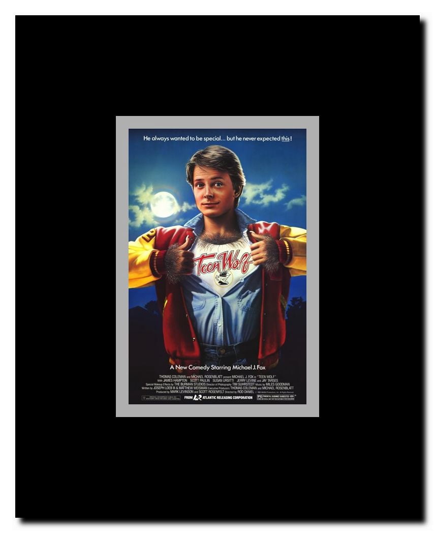 Teen Wolf Framed Movie Poster