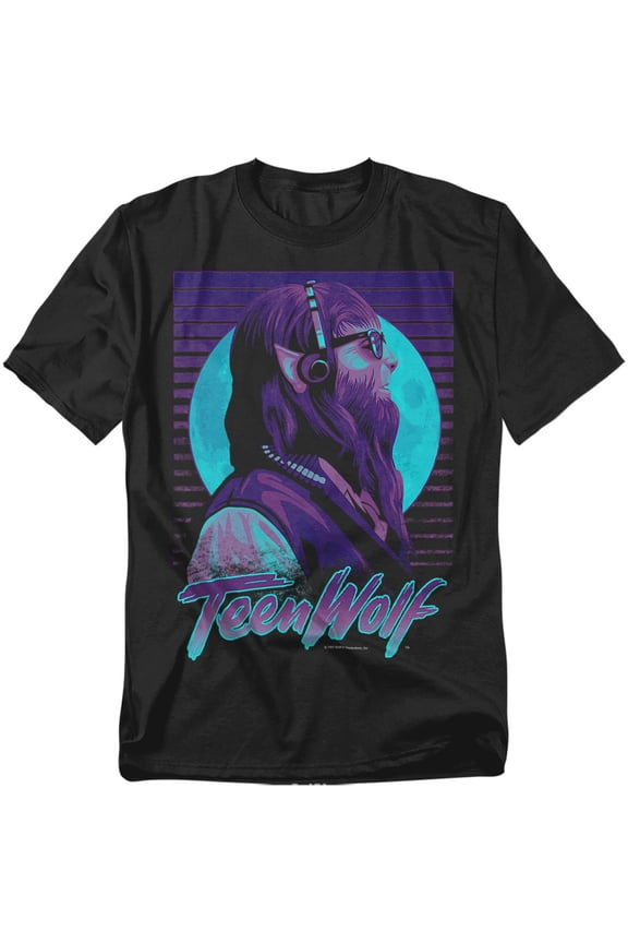 T-Shirt Headphone Wolf Unisex Graphic Tee For Men & Women