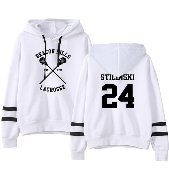 Teen Wolf Hoodie Unisex Long Sleeve Hooded Sweatshirt Stilinski Casual Pullover Clothes