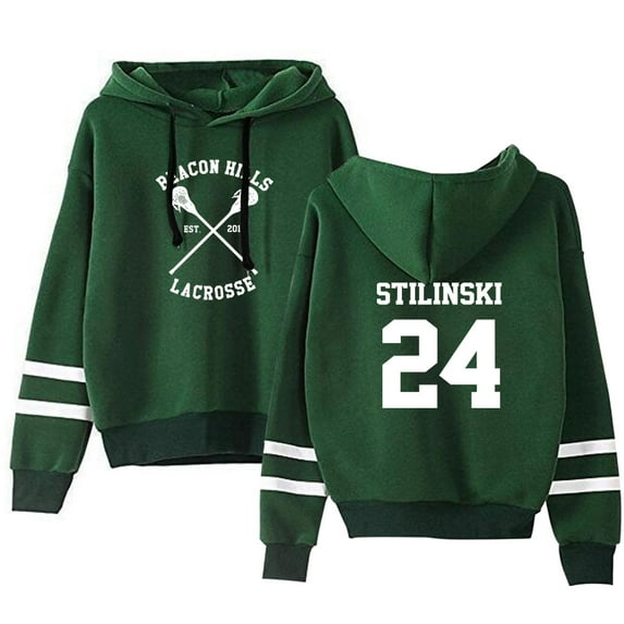 Teen Wolf Hoodie Women Men Long Sleeve Hooded Sweatshirt Stilinski Casual Pullover Tracksuit