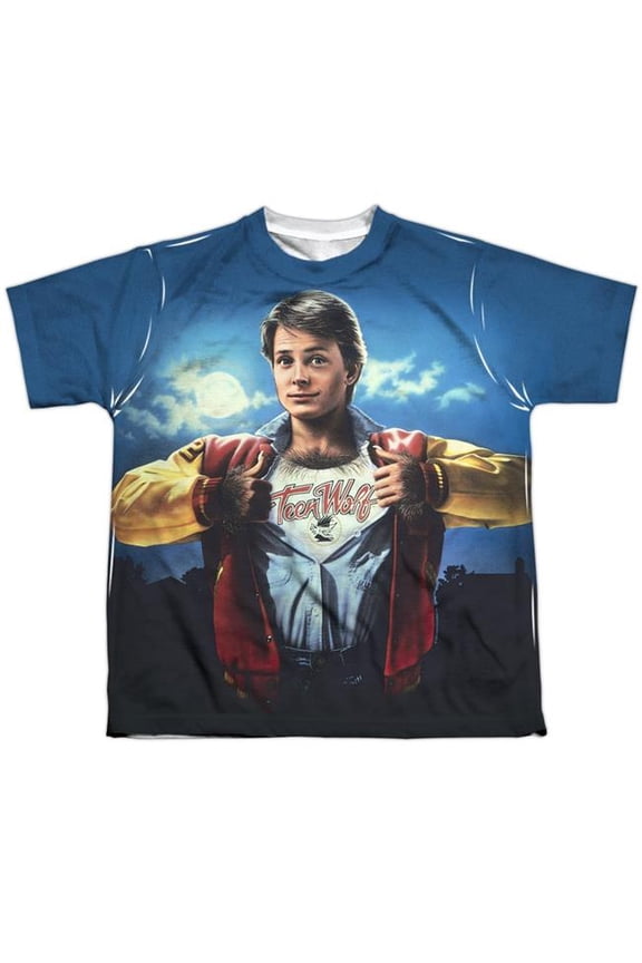 Teen Wolf Men's Poster Sub Sublimation T-shirt White