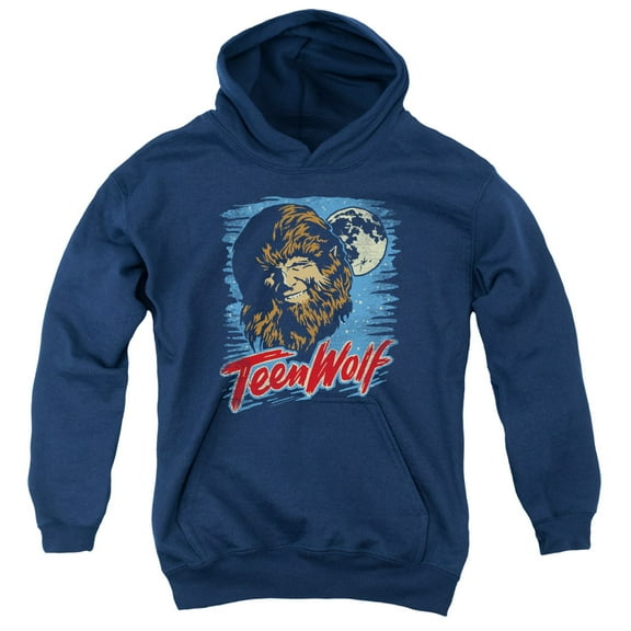 Teen Wolf - Moon Wolf - Youth Hooded Sweatshirt - Large