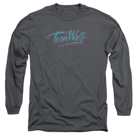 Teen Wolf - Neon Logo - Long Sleeve Shirt - Small