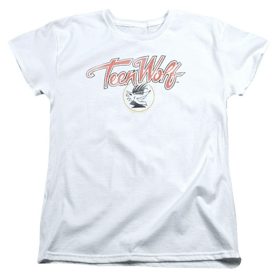 Teen Wolf Poster Logo Women's T-Shirt White