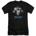 thumbnail image 1 of Teen Wolf Poster Premium Adult Slim Fit 30/1 T-Shirt Black, 1 of 1