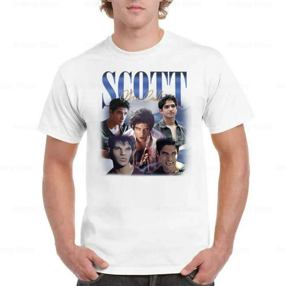 Teen Wolf Scott McCall Vintage Retro Graphic Tee unisex up to 5XL