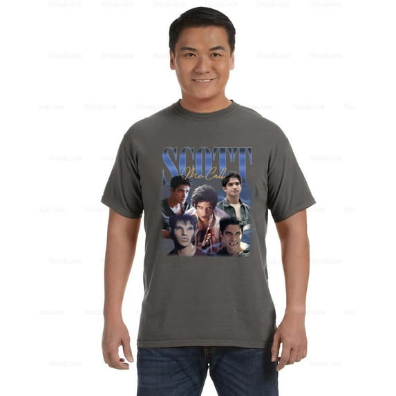 Teen Wolf Scott McCall Vintage Retro TV Show Fan Graphic Comfort Color T-Shirt