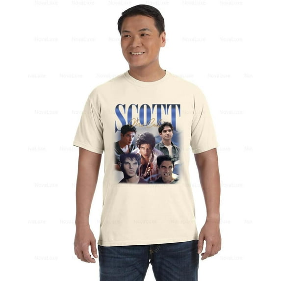 Teen Wolf Scott McCall Vintage Retro TV Show Fan Graphic Comfort Color T-Shirt