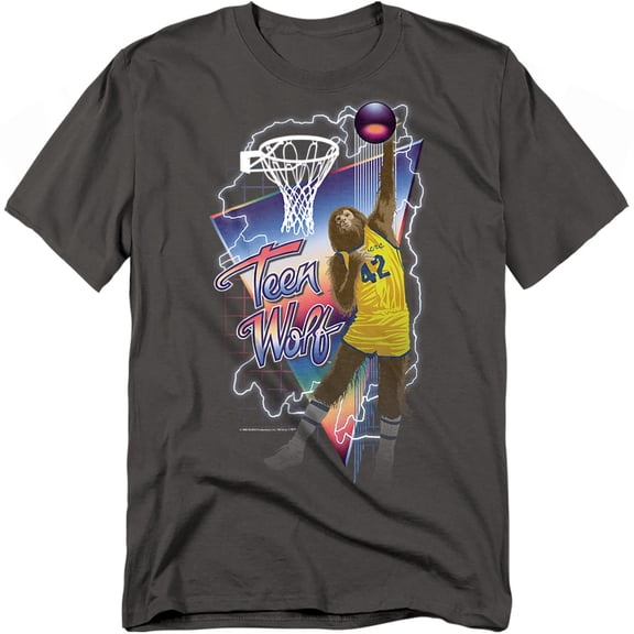 Teen Wolfslam Dunk T-Shirt Slam Dunk Unisex Graphic Tee For Men & Women