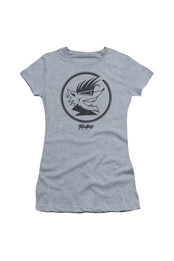 Teen Wolf - Wolf Head - Juniors Teen Girls Cap Sleeve Shirt - Small