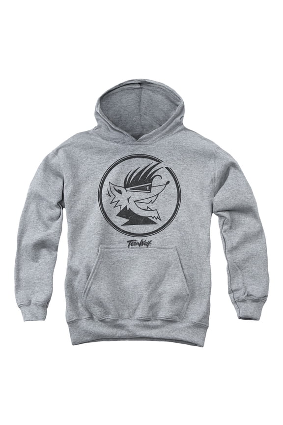 Teen Wolf - Wolf Head - Youth Hooded Sweatshirt - Large