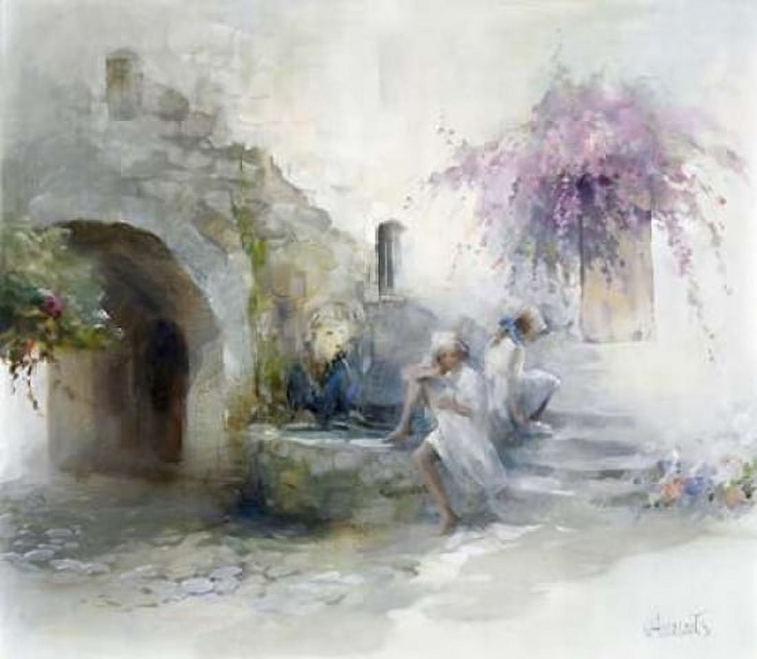 Teen-agers Canvas Art - Willem Haenraets (24 x 24)