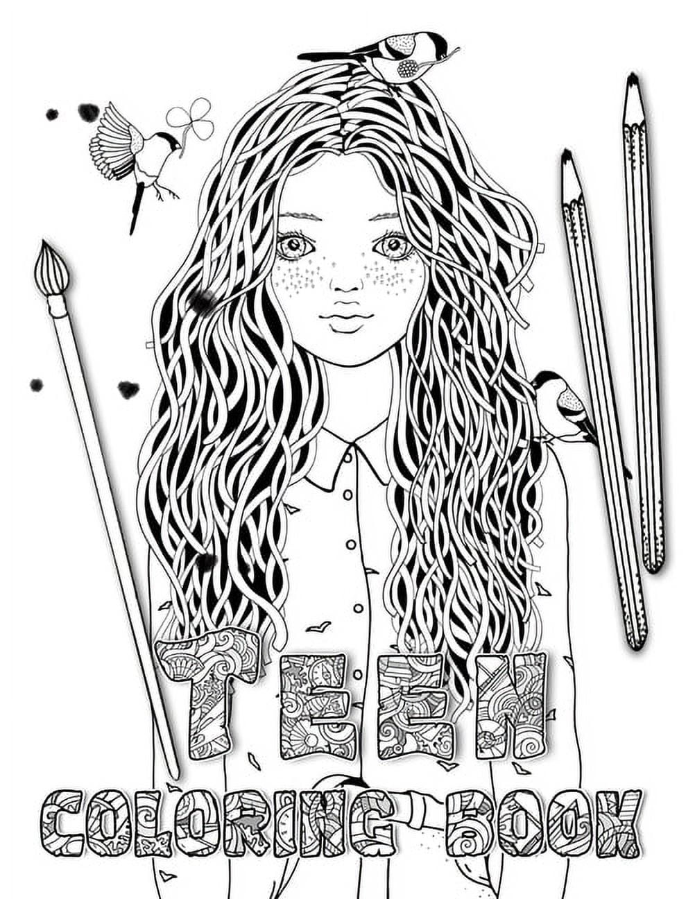 19+ Coloring Books For Tweens