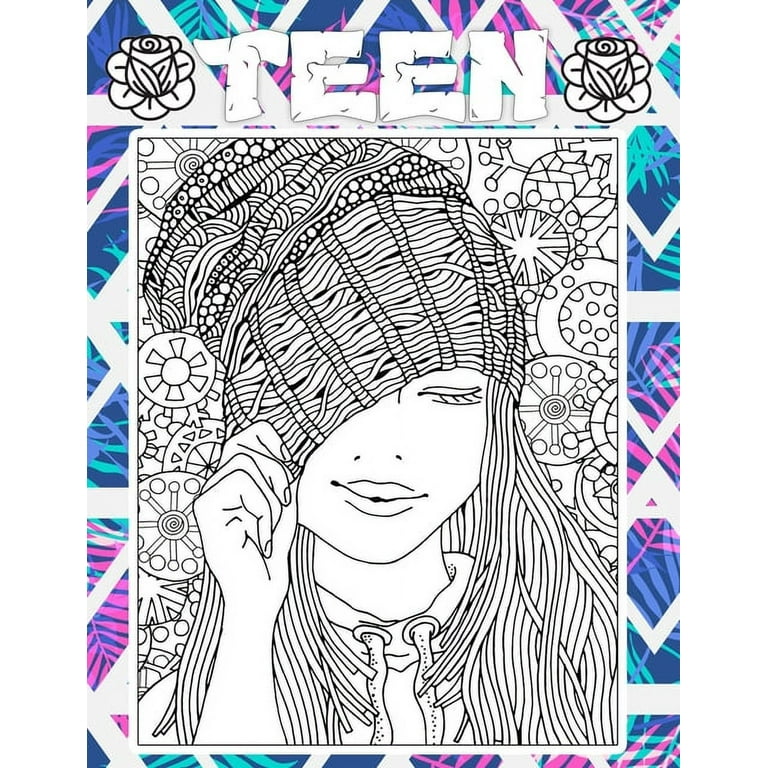 Teen: teenage colouring books for girls & Teenagers, Fun Creative Arts &  Craft Teen Activity & Teens With Gorgeous Fun Fashi (Paperback)