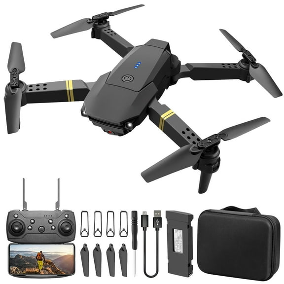 Teenage Boy Gifts 13-15, Kids Drone, FPV Drone with 1080P Camera Wifi Rc Quadcopter with Headless Mode Follow Me Altitude Hold Toys Gifts for Kids Adults, Brushless Motor, 360° Flip