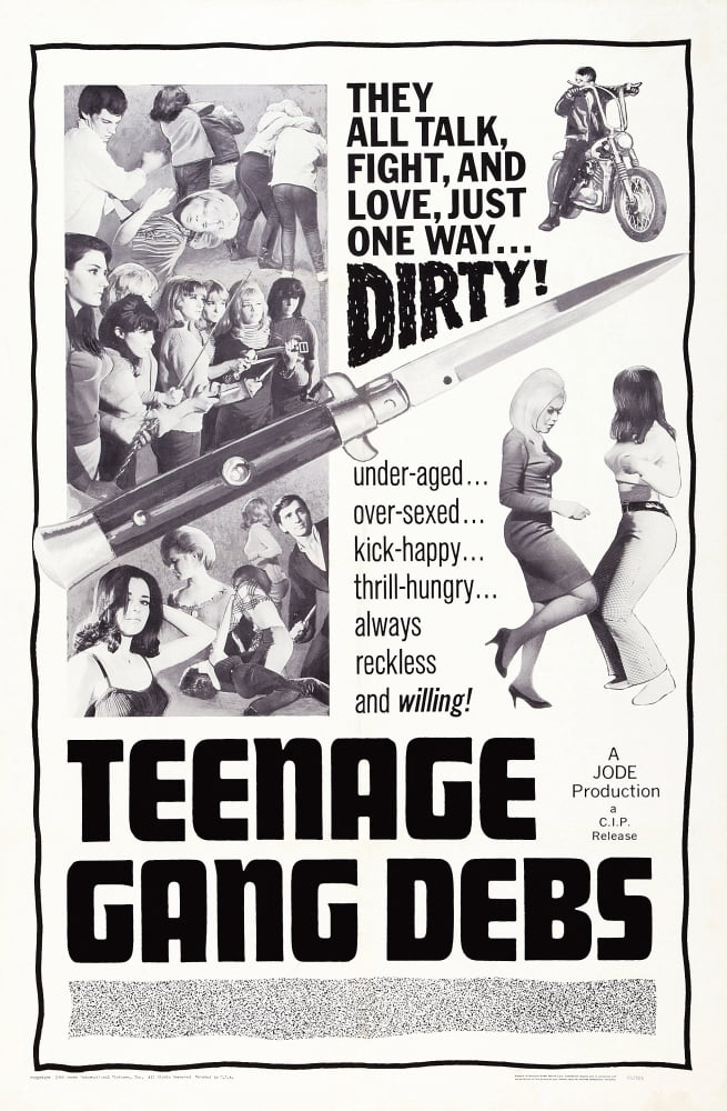 Teenage Gang Debs U Canvas Art - (11 x 17)