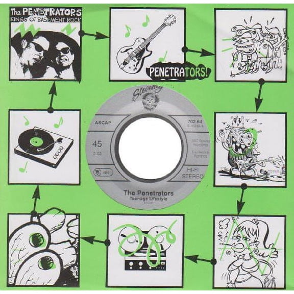 The Penetrators - Teenage Lifestyle - Music & Performance - Vinyl [7-Inch]