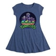 thumbnail image 1 of Teenage Muntant Ninja Turtle - City Scape With Turtles  - Toddler And Youth Girls Fit And Flare Dress, 1 of 3