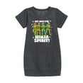 thumbnail image 1 of Teenage Muntant Ninja Turtle - Get Into The Ninja Spirit - Toddler And Youth Girls Fleece Dress, 1 of 4